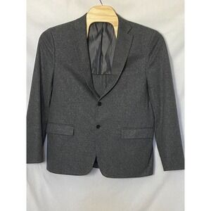 Ryan Seacrest Distinction 42 Reg Gray Blazer Jacket Macys NO SIZE TAGS SEE MSMNT